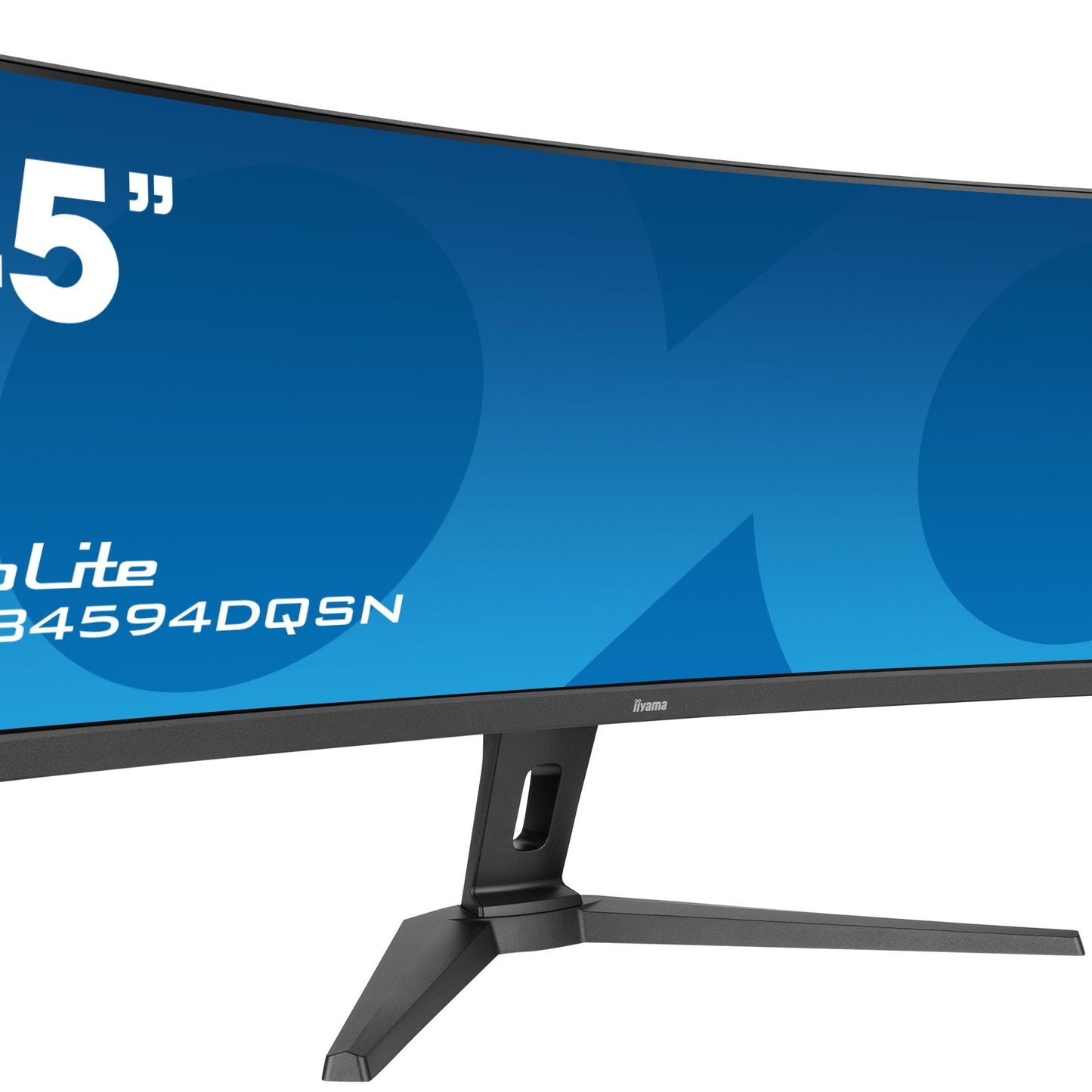iiyama ProLite 45" Curved 1500R UWQHD 5120 x 1440 pixels Ultra Wide Computer Monitor with KVM Switch and USB-C Dock