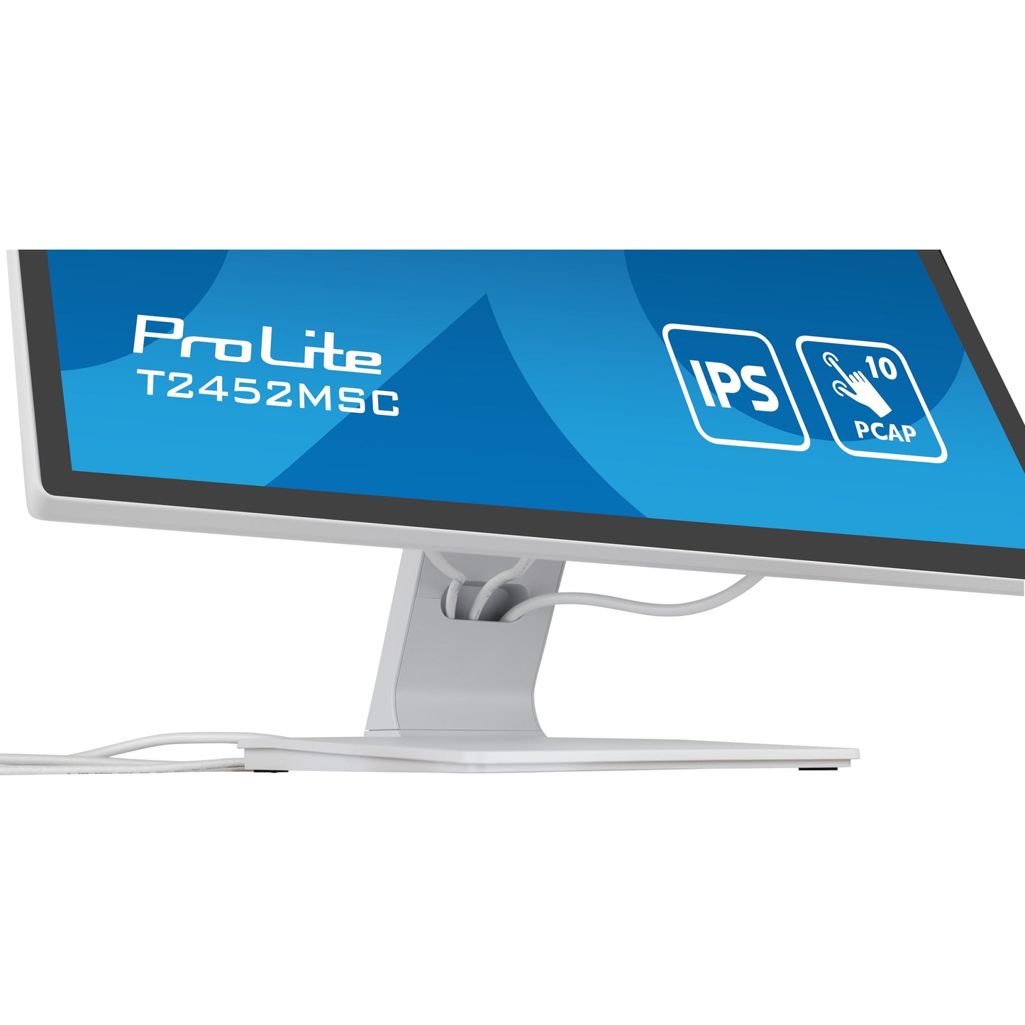 iiyama ProLite computer monitor 60.5 cm (23.8") 1920 x 1080 pixels Full HD LCD Touchscreen Multi-user White