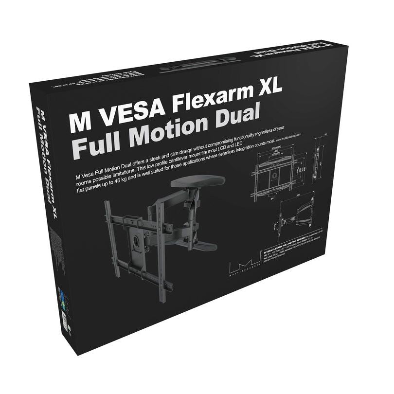 Multibrackets M VESA Flexarm XL Full Motion Dual