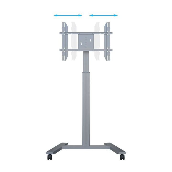 Multibrackets M Motorized Display Stand Wheelbase Silver