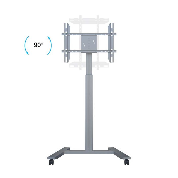 Multibrackets M Motorized Display Stand Wheelbase Silver