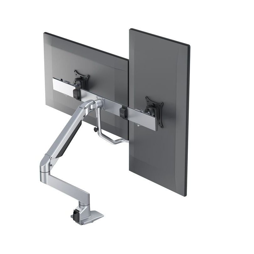 Multibrackets M VESA Gas Lift Arm w. Duo Crossbar 2 Silver