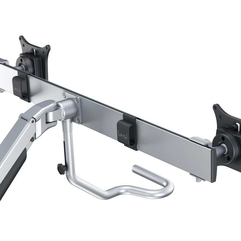 Multibrackets M VESA Gas Lift Arm w. Duo Crossbar 2 Silver