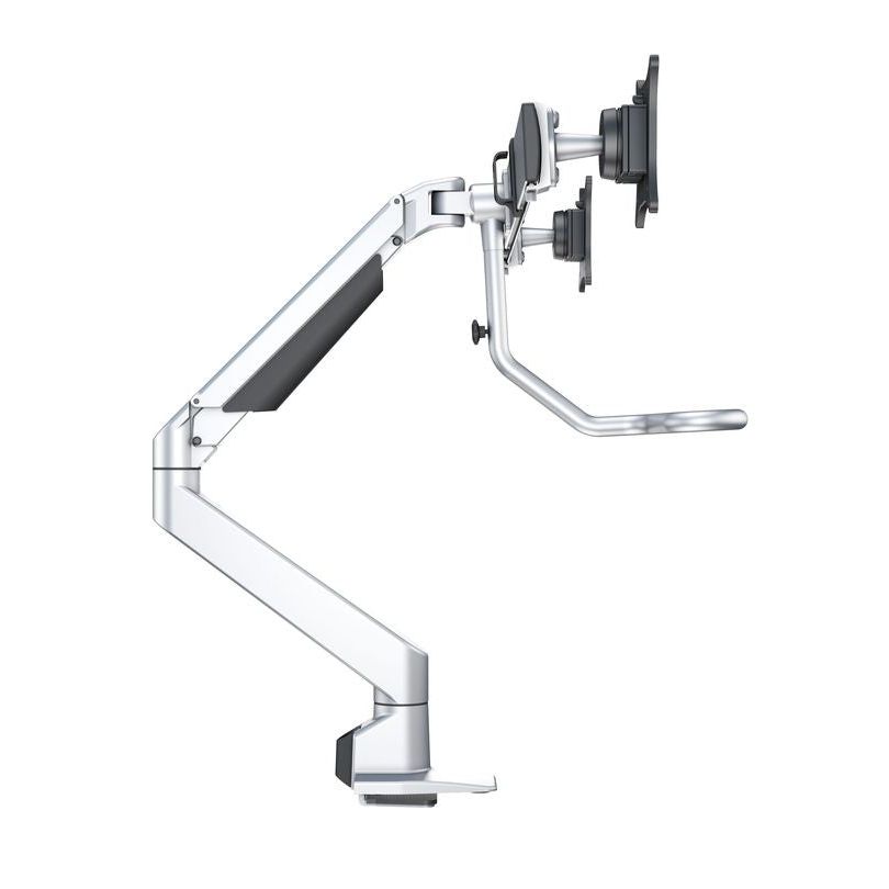 Multibrackets M VESA Gas Lift Arm w. Duo Crossbar 2 Silver