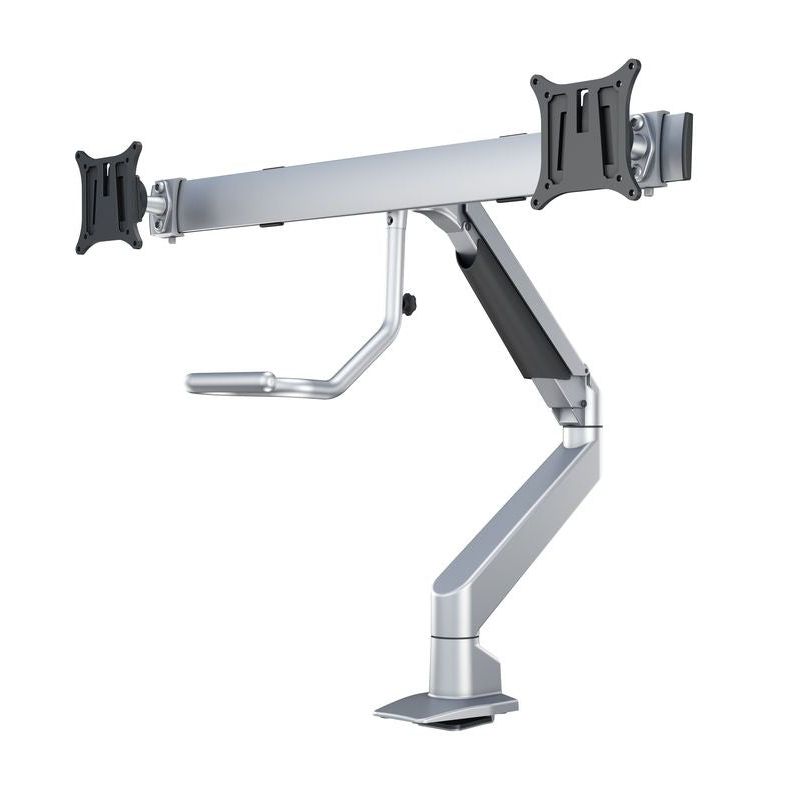 Multibrackets M VESA Gas Lift Arm w. Duo Crossbar 2 Silver