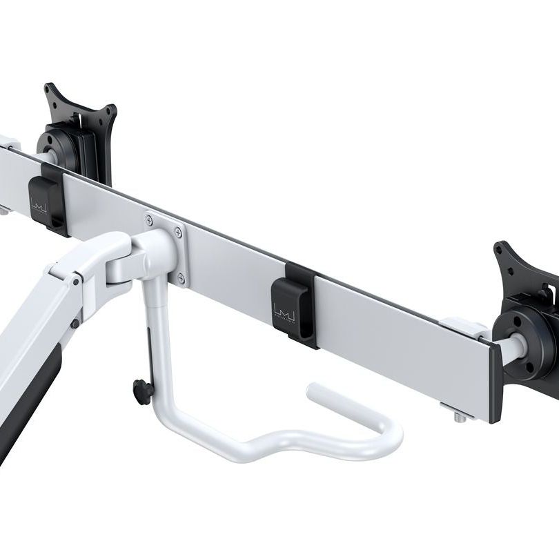 Multibrackets M VESA Gas Lift Arm w. Duo Crossbar 2 White