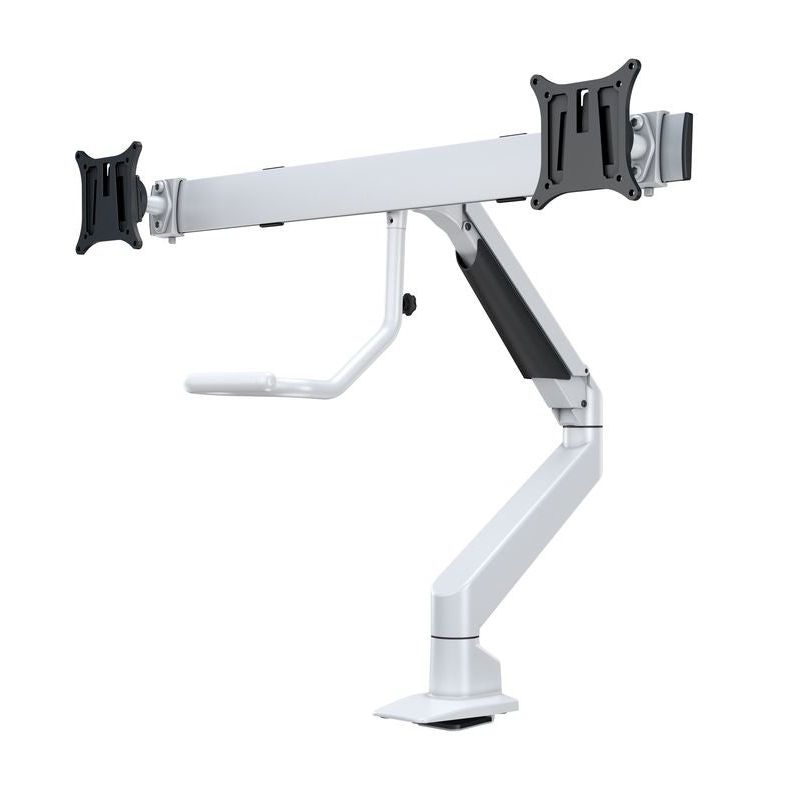 Multibrackets M VESA Gas Lift Arm w. Duo Crossbar 2 White