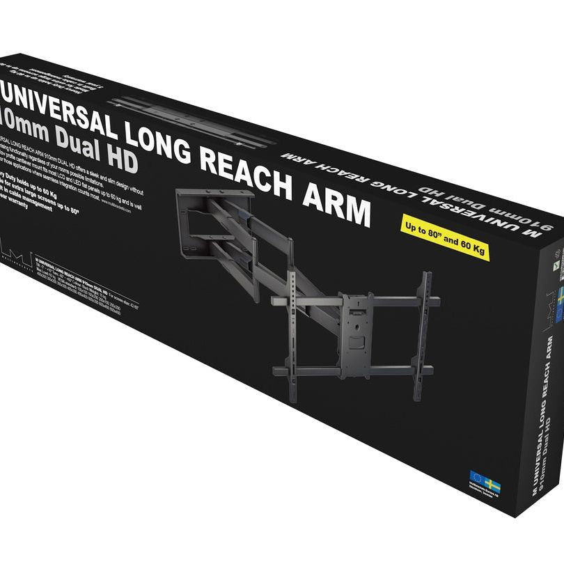 Multibrackets M Universal Long Reach Arm 910mm HD, Dual