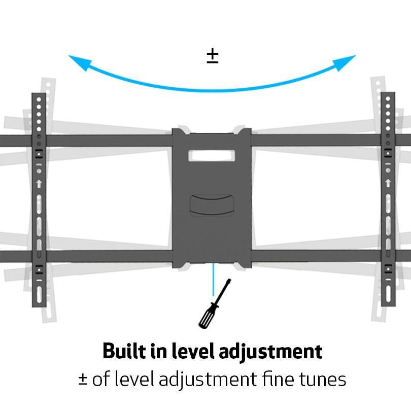 Multibrackets M Universal Long Reach Arm 1010mm HD, Single