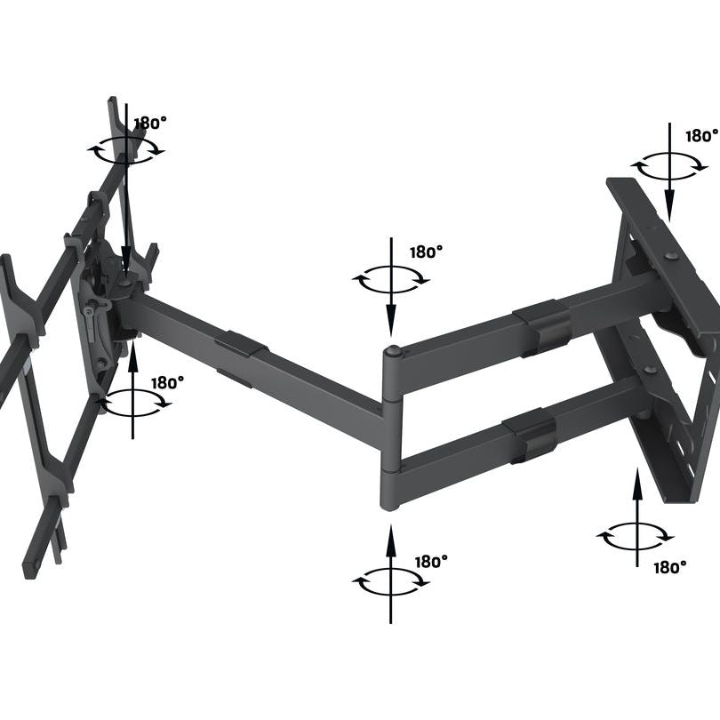 Multibrackets M Universal Long Reach Arm 1010mm HD, Single