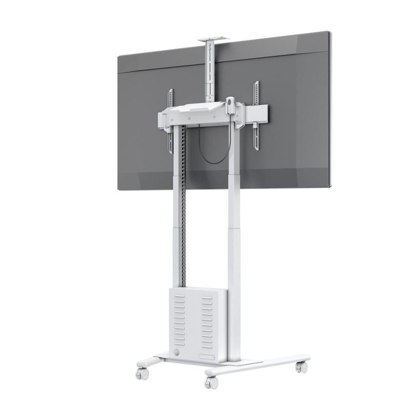Multibrackets M Motorized Floorstand Incl cabinet & camerashelf 120kg White