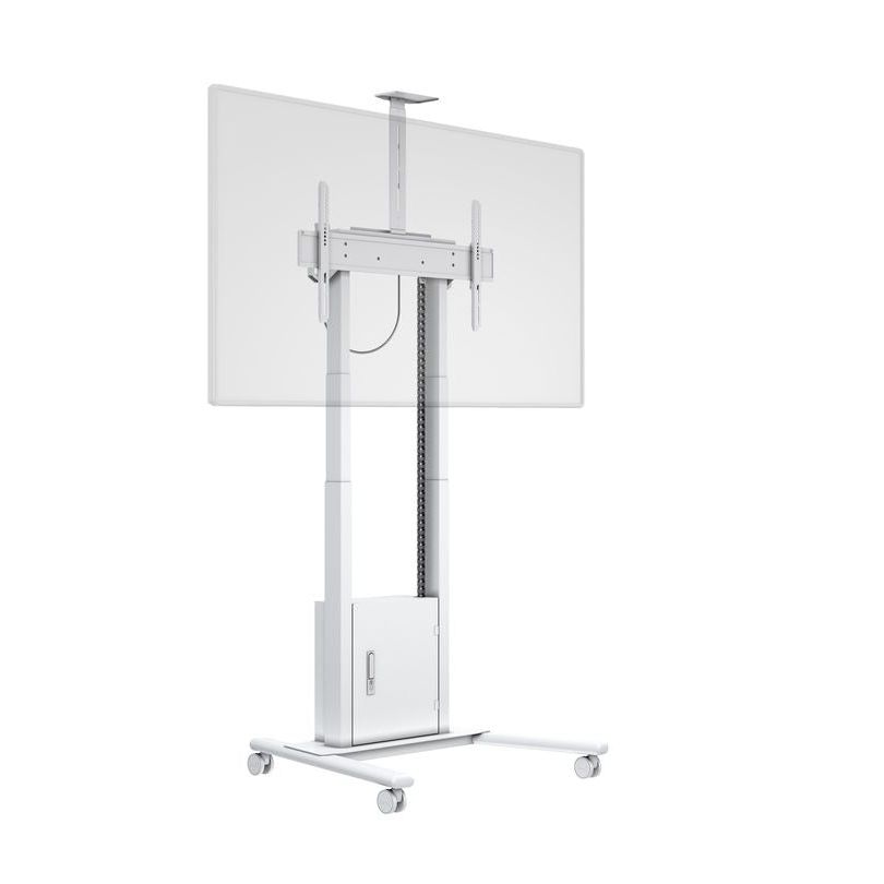 Multibrackets M Motorized Floorstand Incl cabinet & camerashelf 120kg White