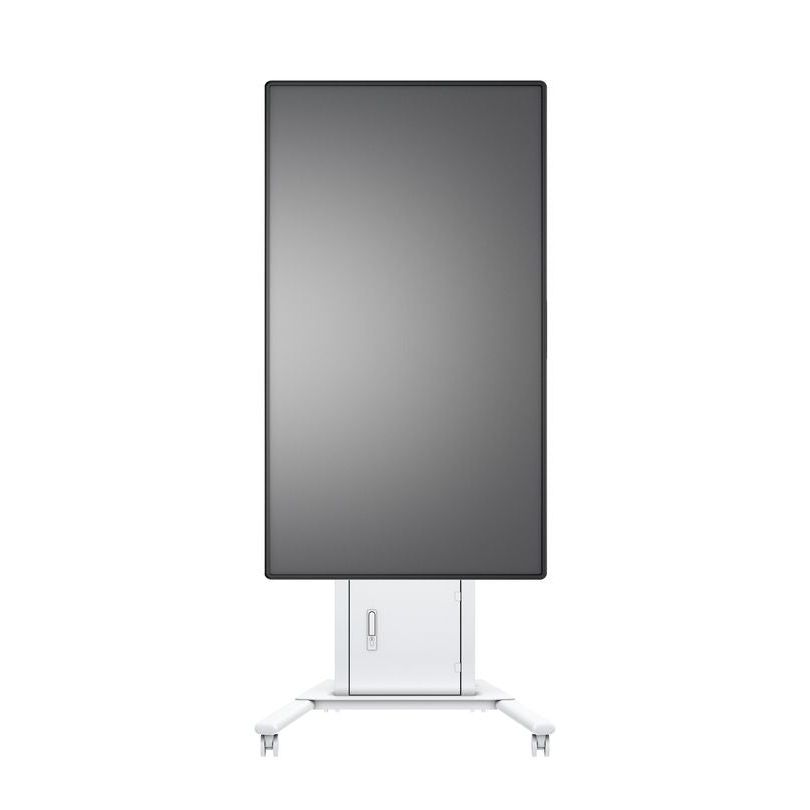 Multibrackets M Motorized Floorstand Incl cabinet & camerashelf 120kg White