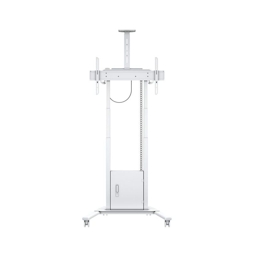 Multibrackets M Motorized Floorstand Incl cabinet & camerashelf 120kg White