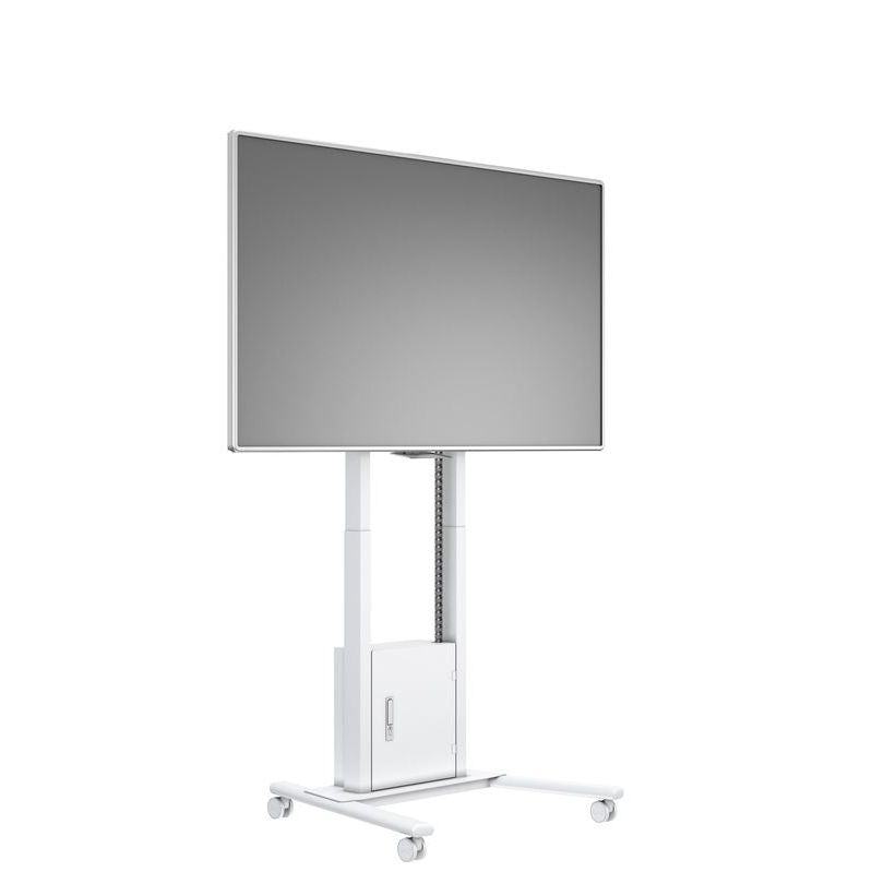 Multibrackets M Motorized Floorstand Incl cabinet & camerashelf 120kg White