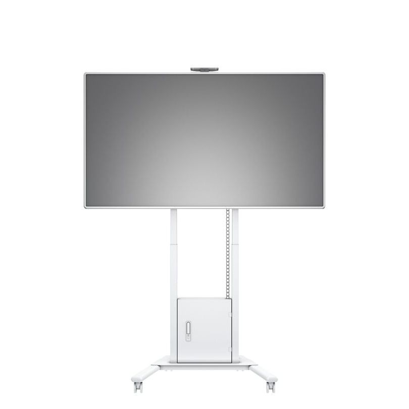 Multibrackets M Motorized Floorstand Incl cabinet & camerashelf 120kg White