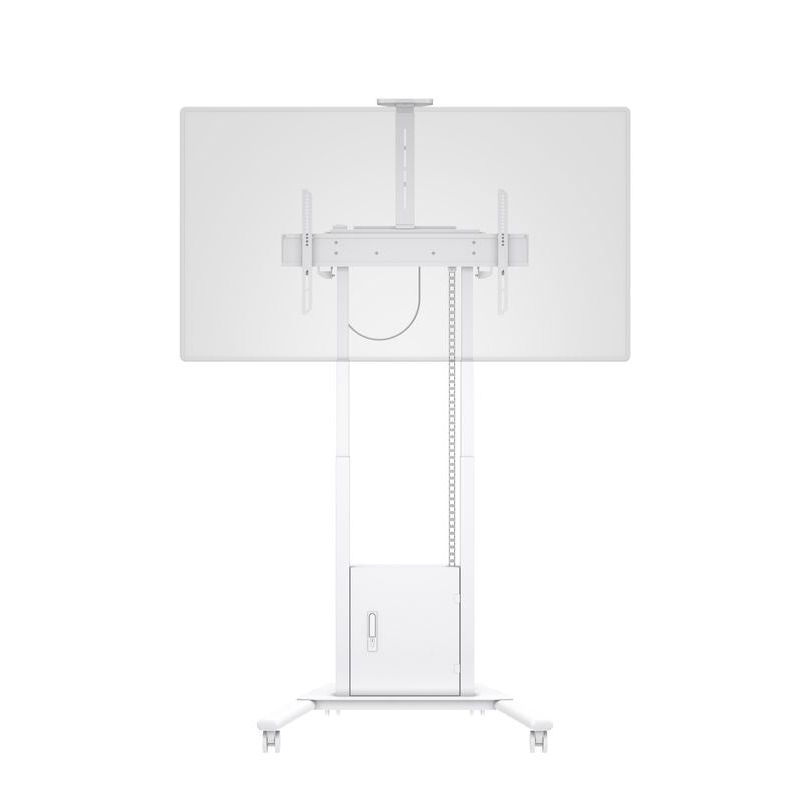 Multibrackets M Motorized Floorstand Incl cabinet & camerashelf 120kg White