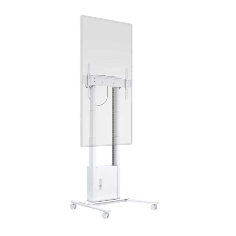 Multibrackets M Motorized Floorstand Incl cabinet & camerashelf 120kg White