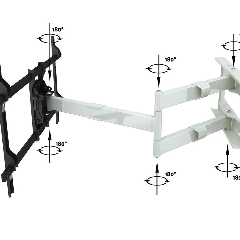 Multibrackets M Universal Long Reach Arm HD 1010mm Single White