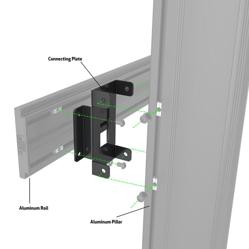 Multibrackets M Pro Series - Connecting plate