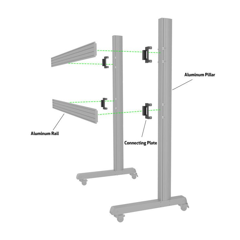 Multibrackets M Pro Series - Connecting plate