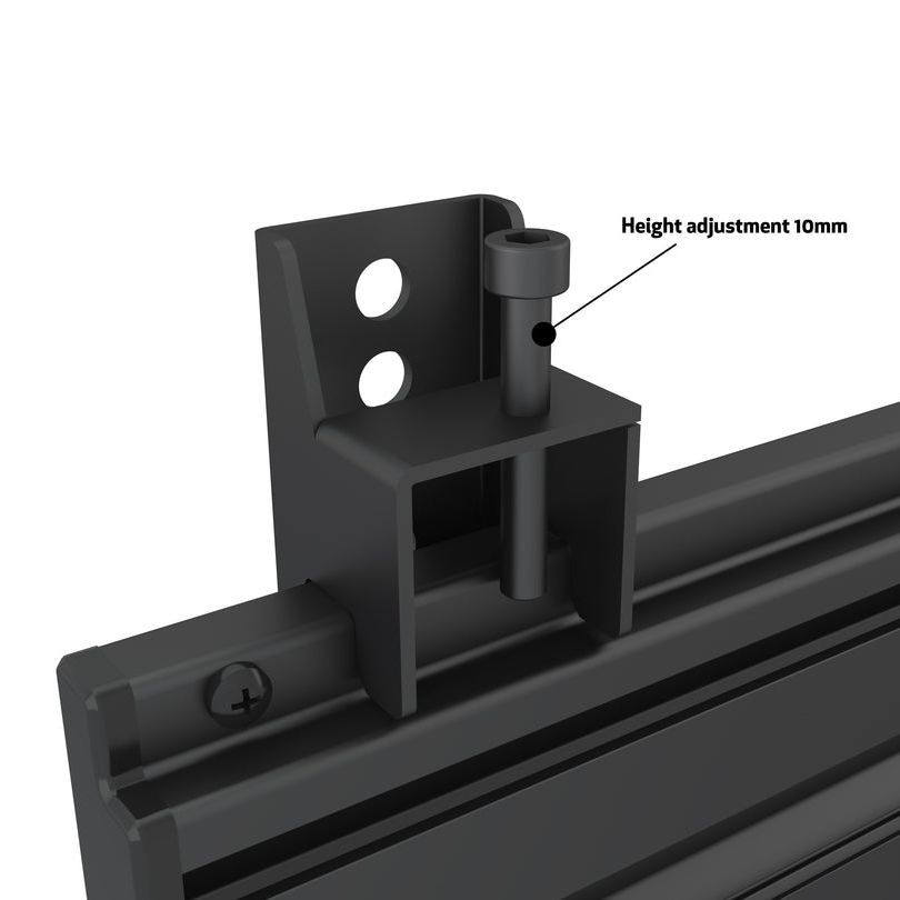 Multibrackets M Wallmount Pro MBW1U Fixed 200 Black