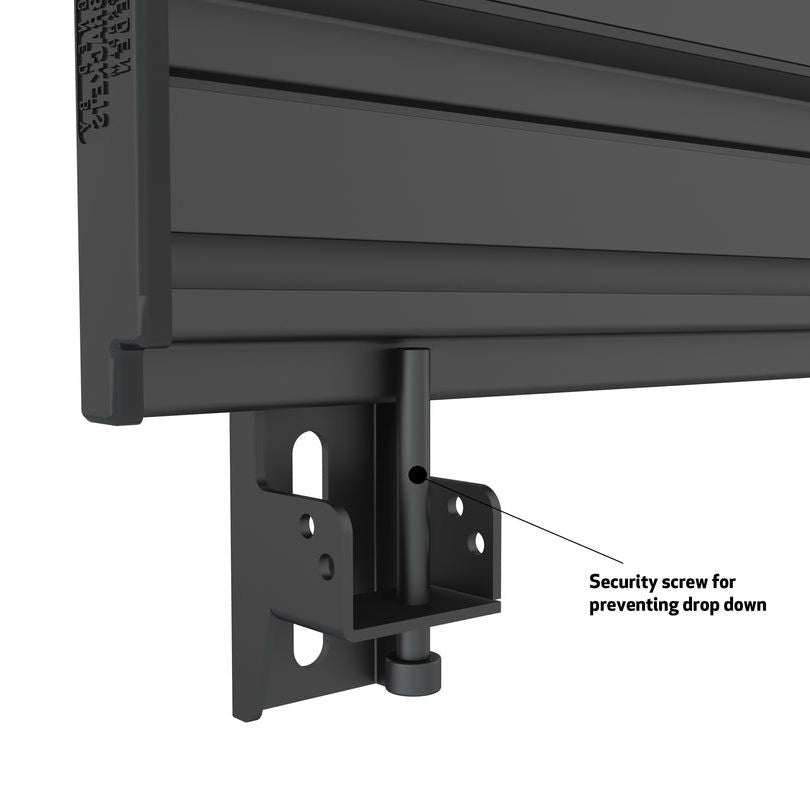 Multibrackets M Wallmount Pro MBW1U Fixed 200 Black