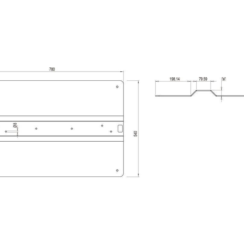 Multibrackets M Pro Series - Floorbase OM55N-D