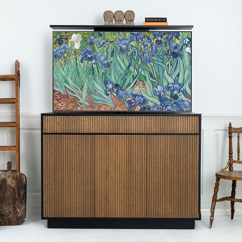 Multibrackets M AV-Cabinet TV-Lift 55" Design Walnut