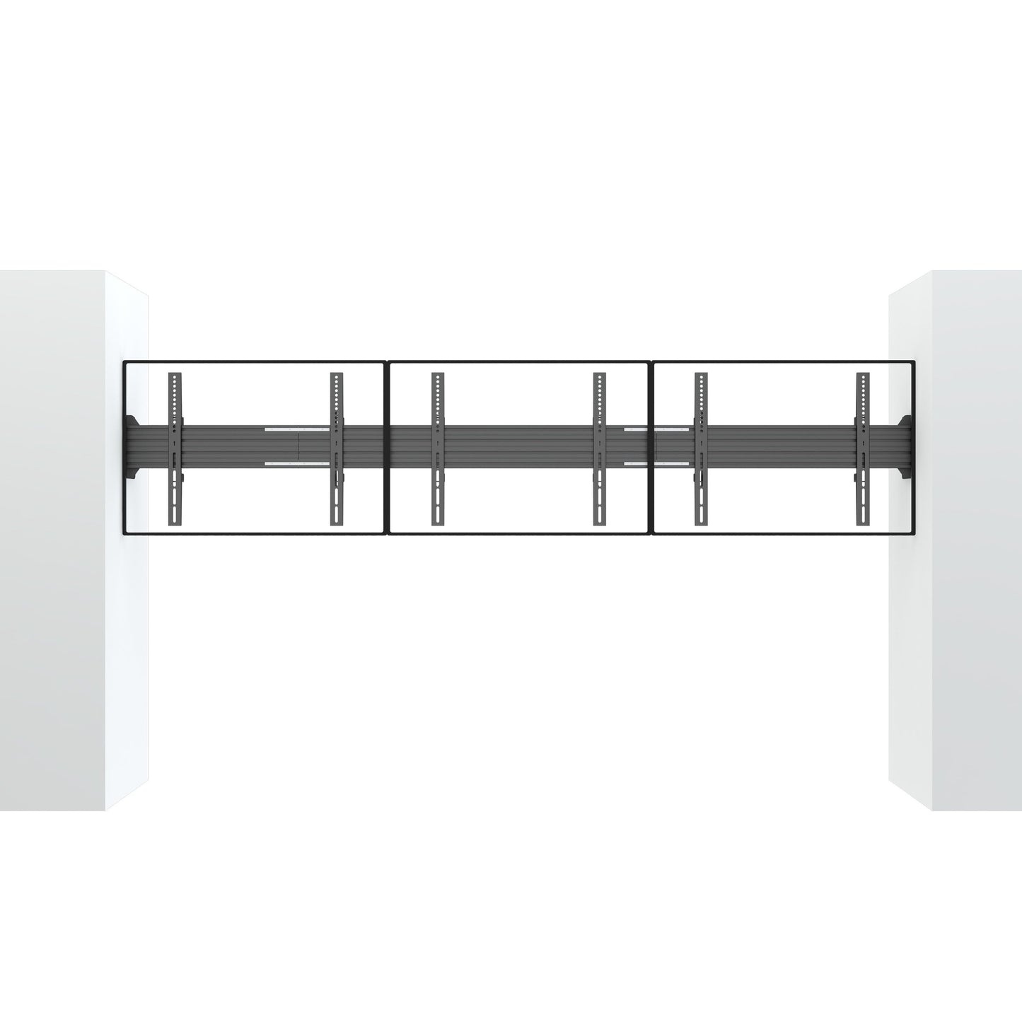 Multibrackets M Pro Series - Single display plate from wall