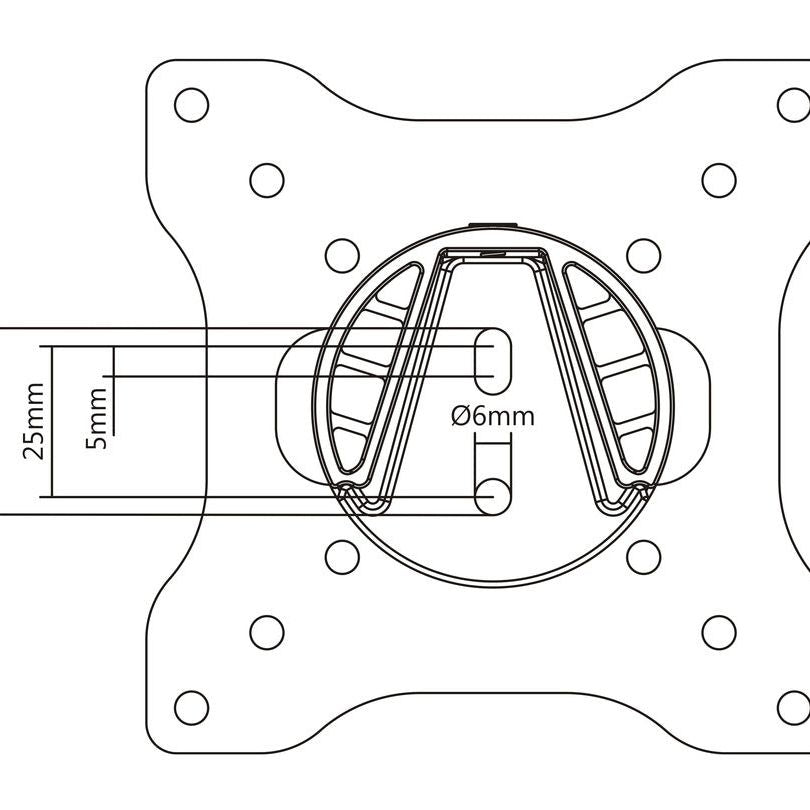Multibrackets M VESA Full-Motion I 50 75 100
