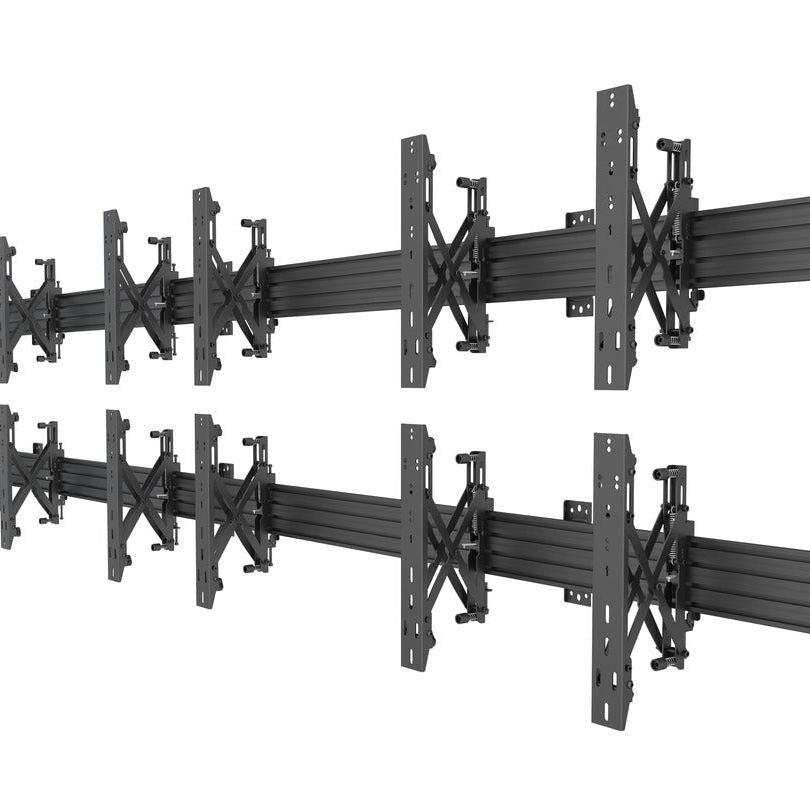 Multibrackets M Wallmount Pro MBW3x2U Push In Pop Out Black
