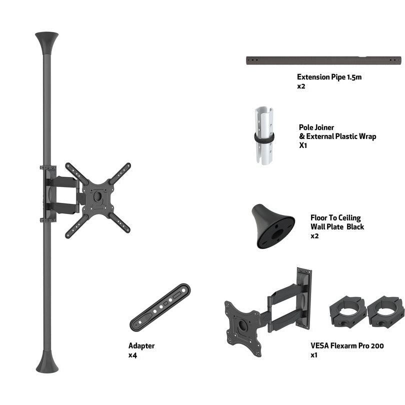 Multibrackets M Floor to Ceiling Mount Pro MBFC1F