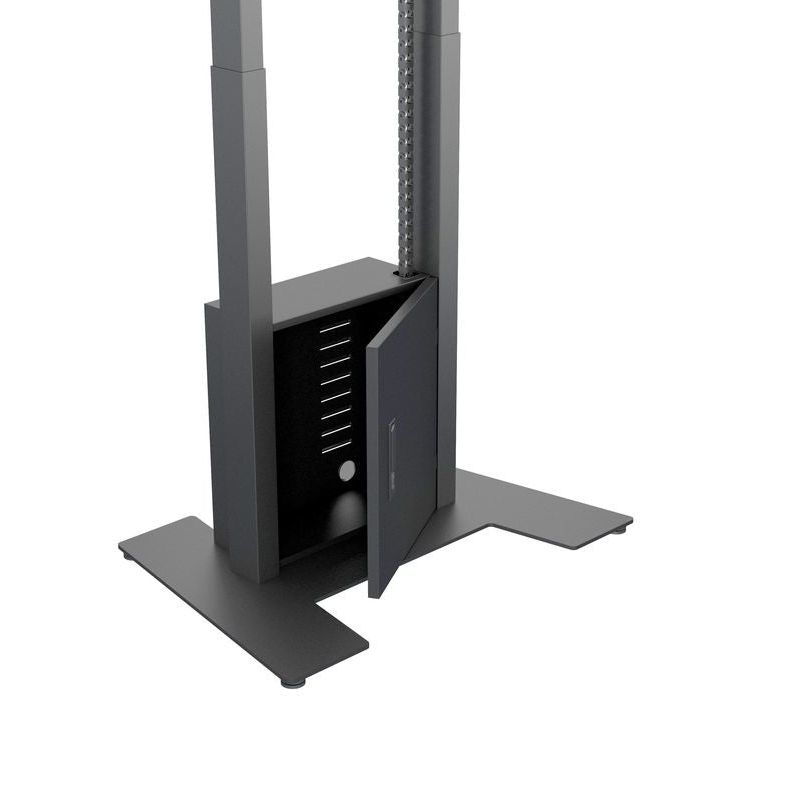 Multibrackets M Motorized Floorbase Incl cabinet & camerashelf 120kg Black