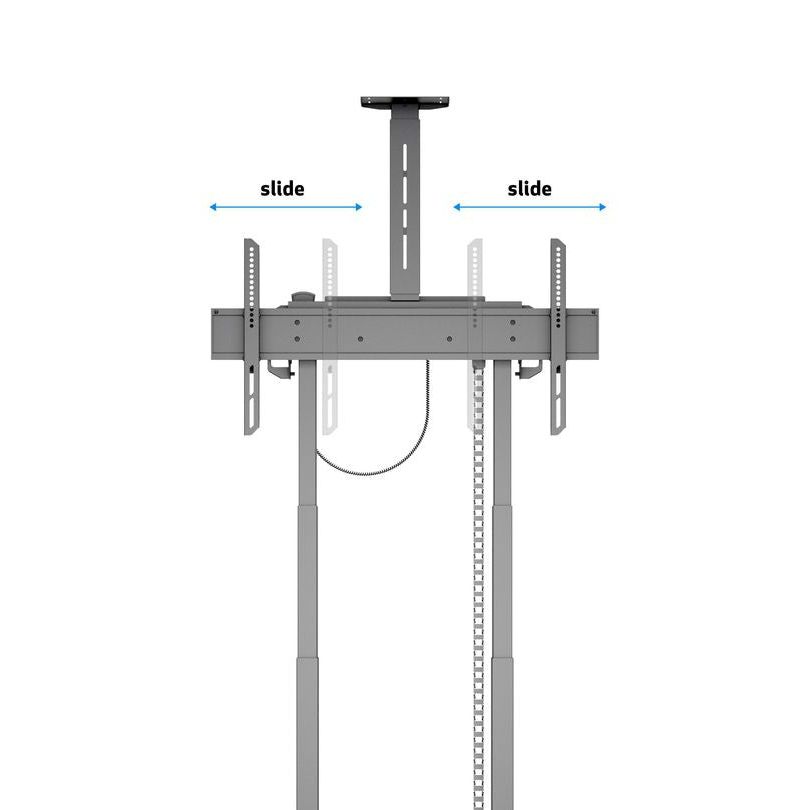 Multibrackets M Motorized Floorbase Incl cabinet & camerashelf 120kg Black