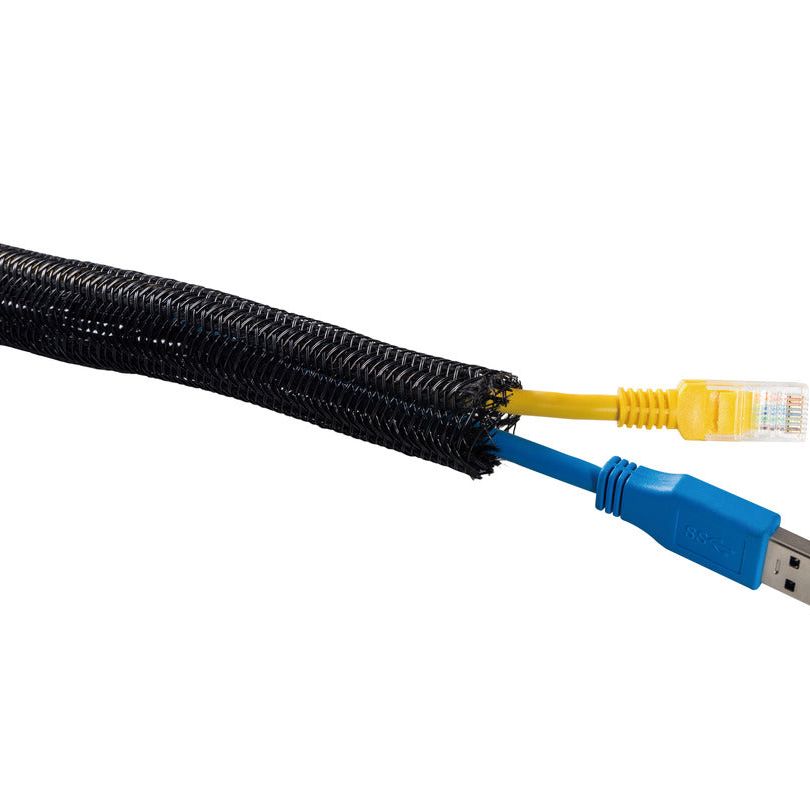 Multibrackets M Universal Cable Sock Self Wrap Basic 19mm Black 50m