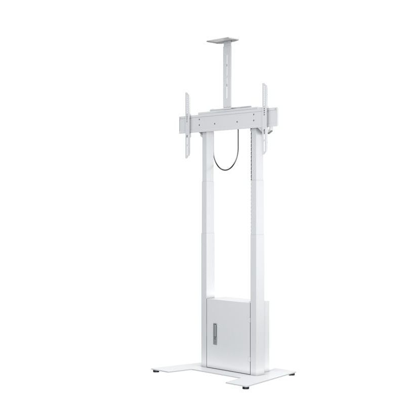Multibrackets M Motorized Floorbase Incl cabinet & camerashelf 120kg White