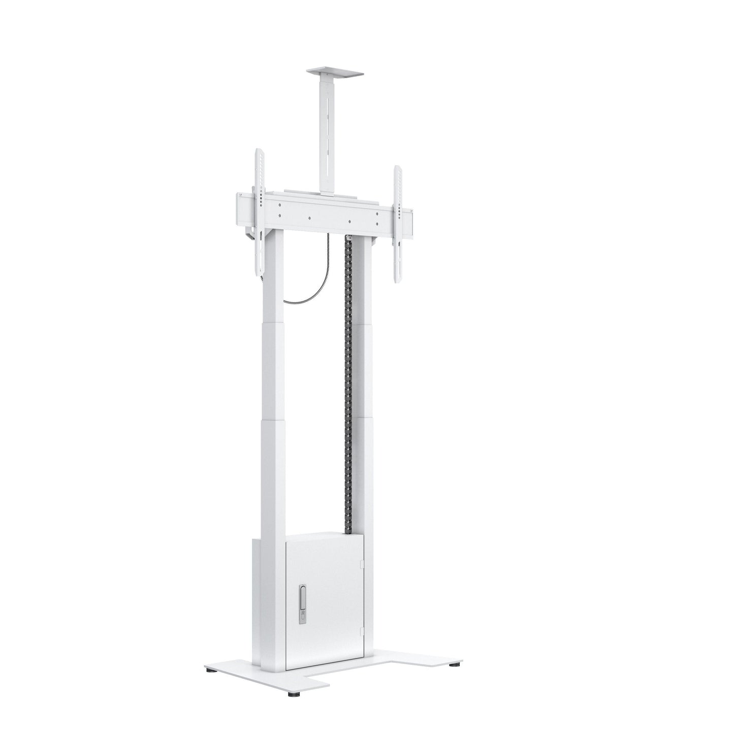Multibrackets M Motorized Floorbase Incl cabinet & camerashelf 120kg White