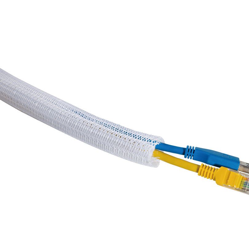 Multibrackets M Universal Cable Sock Self Wrap Basic 19mm White 50m