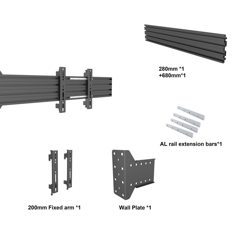Multibrackets M Pro Series From Wall MBFW1U VESA200