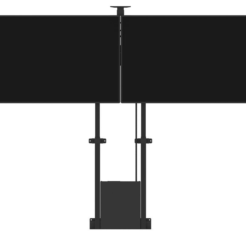 Multibrackets M Motorized Floormount Dual Screen incl cabinet & cam-shelf 120kg