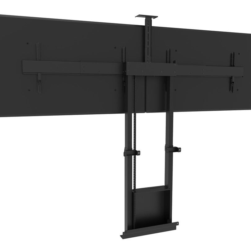 Multibrackets M Motorized Floormount Dual Screen incl cabinet & cam-shelf 120kg
