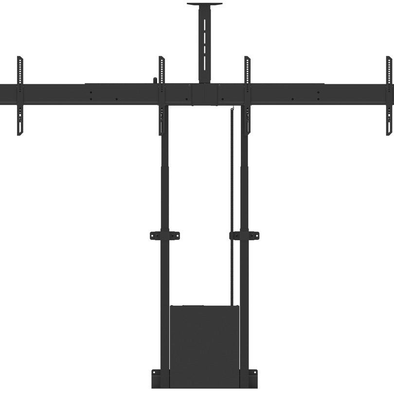 Multibrackets M Motorized Floormount Dual Screen incl cabinet & cam-shelf 120kg