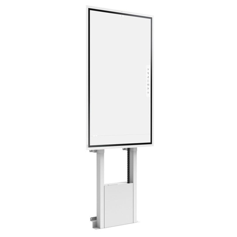 Multibrackets M Motorized Floormount Flip 2 incl cabinet & camerashelf 120kg White
