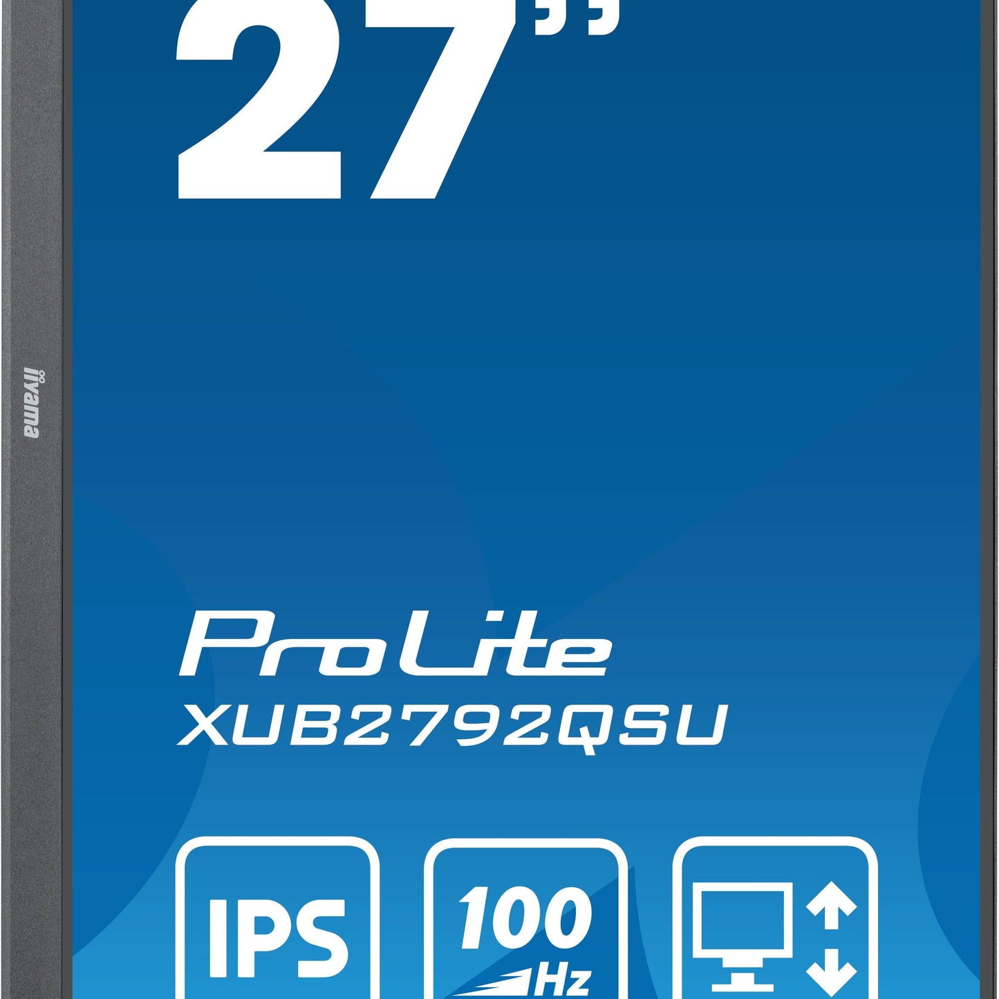 iiyama ProLite computer monitor 68.6 cm (27") 2560 x 1440 pixels Full HD LED Black