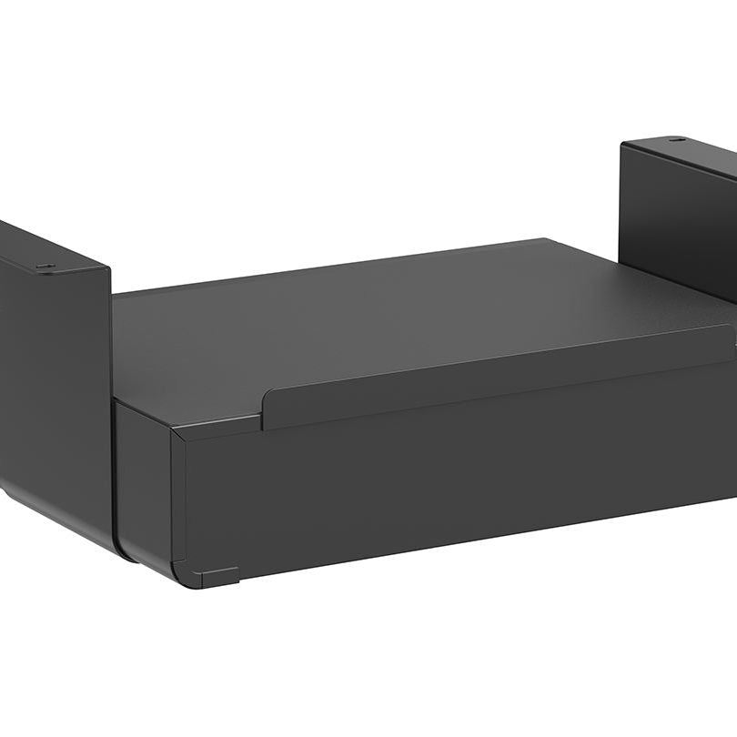 Multibrackets M Under Desk Drawer Lockable Black with Shelf