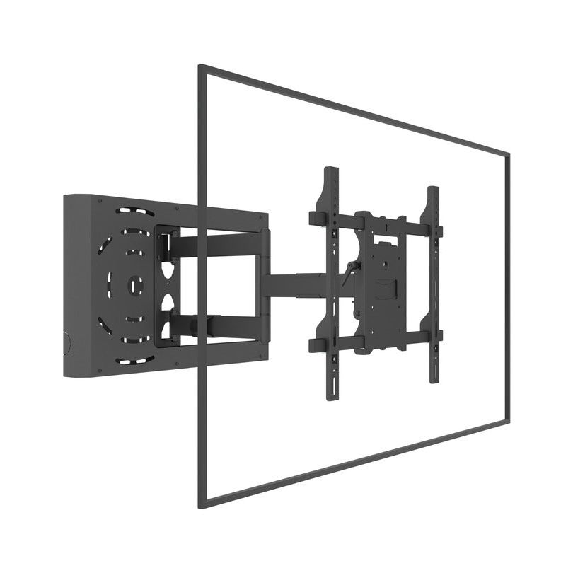 Multibrackets M Hospitality Flexarm with STB Enclosure Black