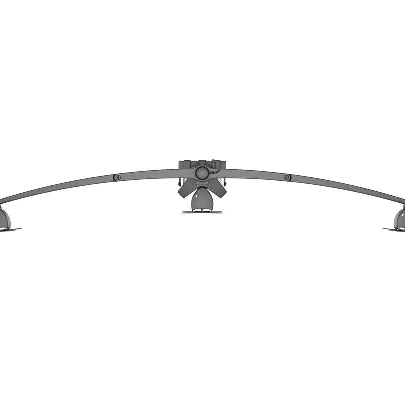 Multibrackets M VESA Desktopmount Triple Desk Clamp 15"-24"