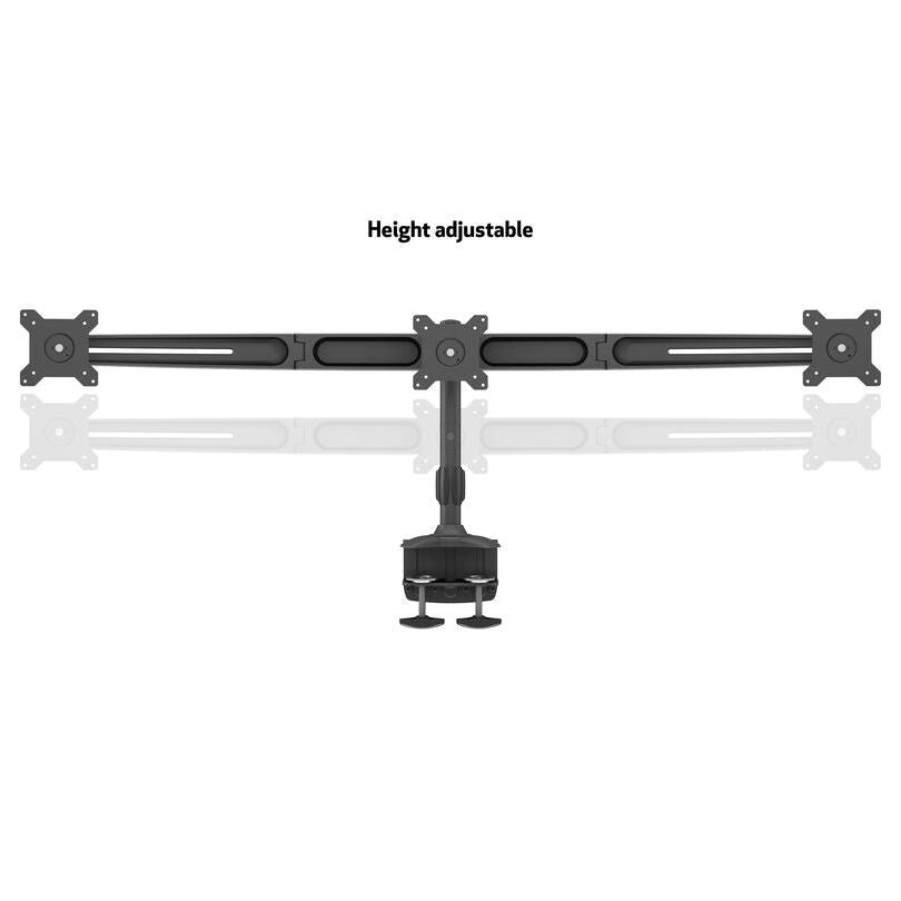 Multibrackets M VESA Desktopmount Triple Desk Clamp 15"-24"