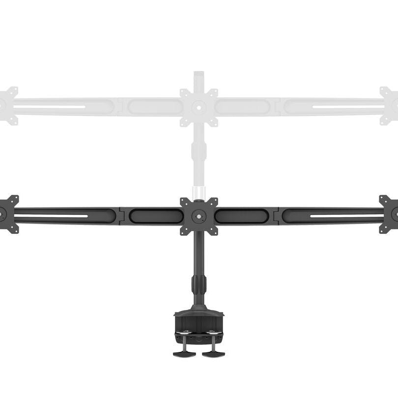 Multibrackets M VESA Desktopmount Triple Desk Clamp 15"-24"